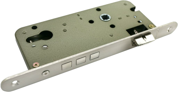 Замок под цилиндр металлический Morelli OL03  SN Никель матовый