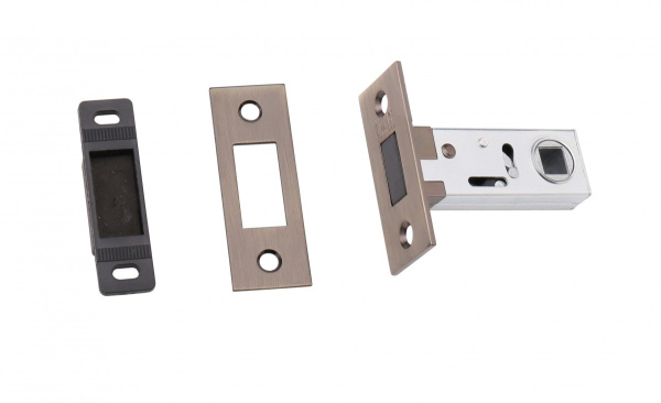 Защелка межкомнатная магнитная Bussare L6-50 MAG  AB Бронза античная