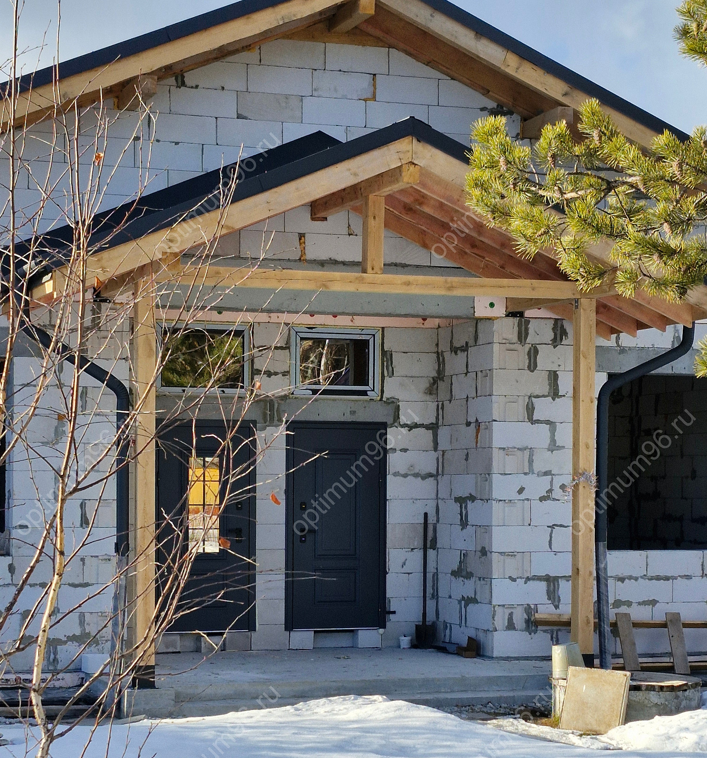 Двери с терморазрывом для Руфины