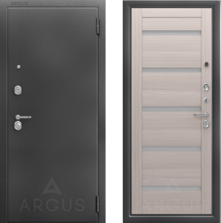 Входная дверь Argus ДА 97 Александра  Антик серебро/ Буксус 870х2060 Левое