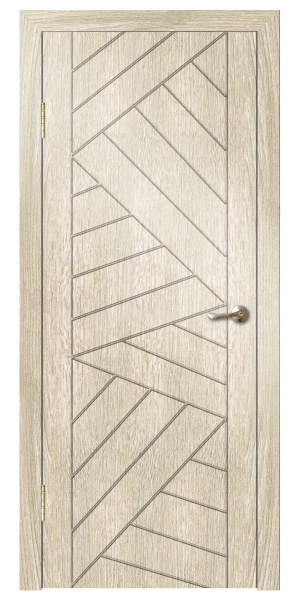 Межкомнатная дверь Дверная линия Техно ДГ Итальянский орех 600х2000