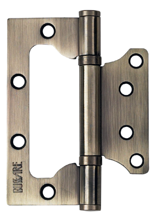 Петля универсальная накладная Bussare B020-U 100X75X2.5-2BB  AB Бронза античная