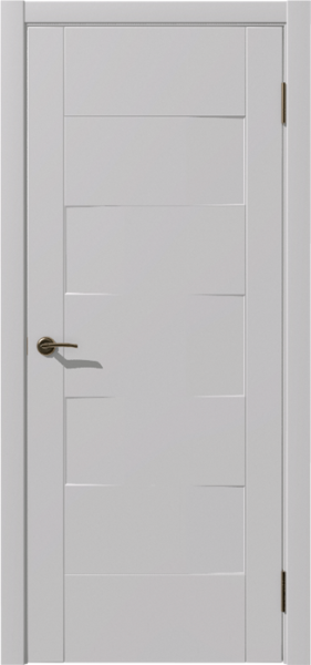 Межкомнатная дверь Дубрава Сибирь Пион ДГ Серый 900х2000