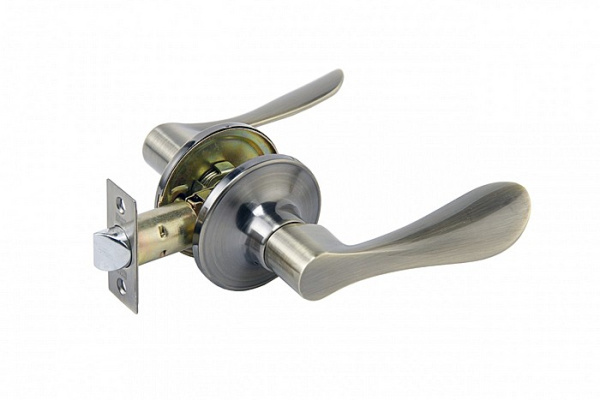 Дверная ручка-защелка Bussare 37-05  AB Бронза античная