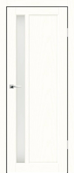 Межкомнатная дверь Synergy Пиано ДО (филенка) Ясень снежный/ Сатин 900х2000