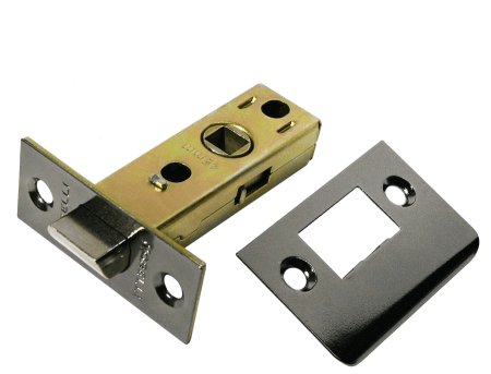 Защелка межкомнатная металлическая Morelli L6-45  BN Никель черный