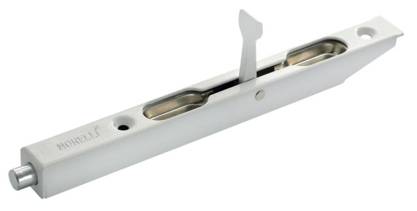 Шпингалет торцевой Morelli L160  W Белый