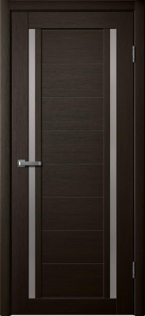 Межкомнатная дверь FlyDoors 203 ДО  Дуб мокко/ Мателюкс бронза  600х2000