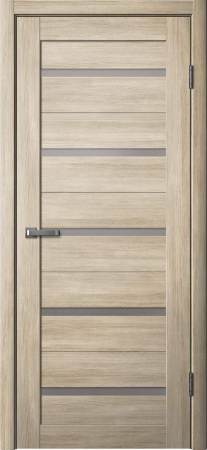 Межкомнатная дверь FlyDoors 206 ДО  Ясень латте/ Мателюкс бронза  600х2000