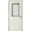 Влагостойкая дверь Kapelli classic ДО Лиственница беленая 900х2000/ ст. Прозрачное h900х600