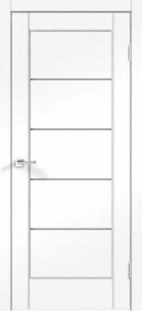 Межкомнатная дверь VellDoris PREMIER 1 SoftTouch Ясень белый/ Мателюкс 600х2000