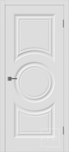 Межкомнатная дверь VFD Fenix Rondo ДГ Polar 600х2000 (Врезка под замок)