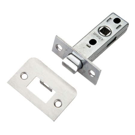Защелка межкомнатная металлическая Adden Bau 6-45  PC Хром
