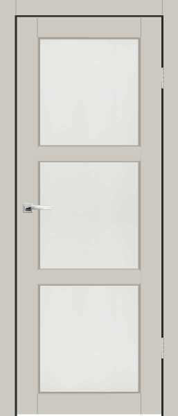 Межкомнатная дверь Synergy Гарде ДО Серый матовый/ Сатин 900х2000