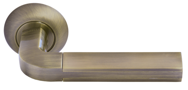 Дверная ручка Morelli Мозайка MH-11  AB Бронза античная