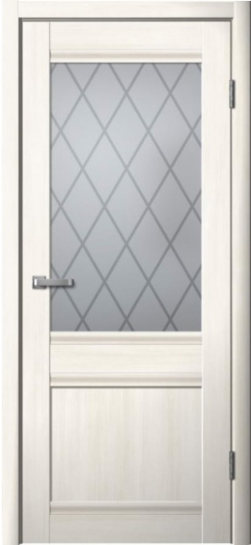 Межкомнатная дверь Дубрава Сибирь ЦДО 290 Ясень светлый/ Мателюкс 600х2000