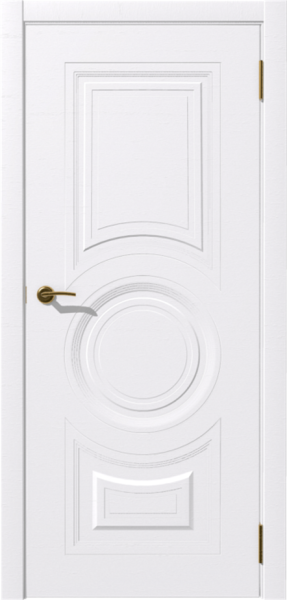 Межкомнатная дверь Дубрава Сибирь Рим ДГ Белый 900х2000