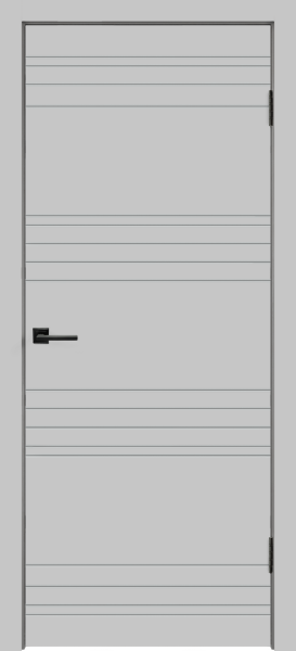 Межкомнатная дверь VellDoris SCANDI N Светло-серый 900х2000