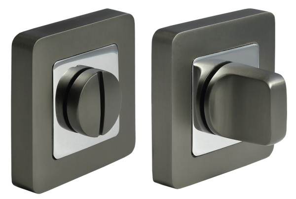 Завертка сантехническая Morelli MH-WC-S55  Графит/Хром полированный