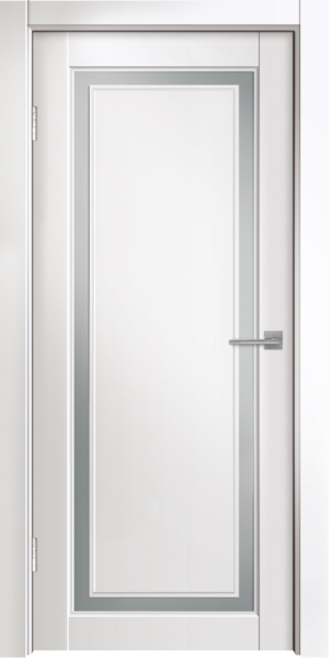 Межкомнатная дверь ALEX DOORS Флай-1 ДО Белый/ Сатин 600х2000