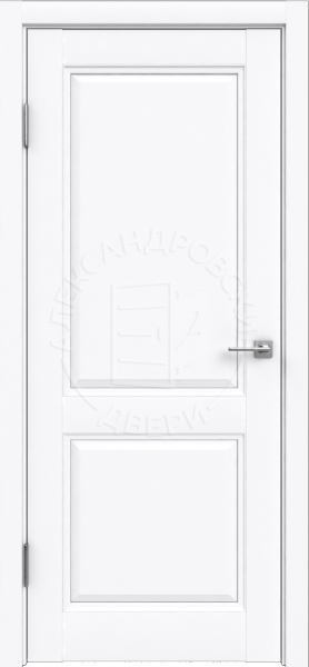 Межкомнатная дверь ALEX DOORS Каролина 1 ДГ Белый 600х2000