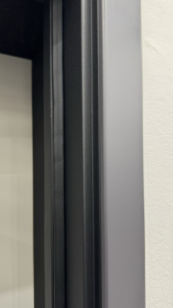 Входная дверь BOST Сенатор Графит/ Белый 970х2070 Правое