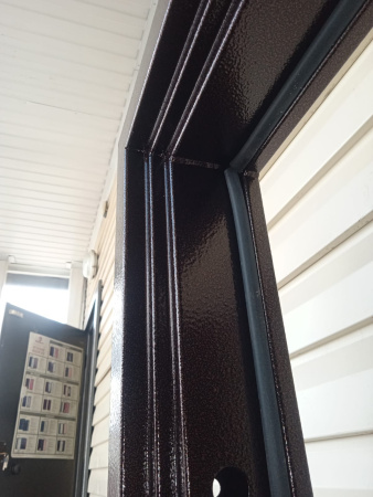 Входная дверь Страж 3К Броня Классика Антик медь/ Венге 860х2050 Правое