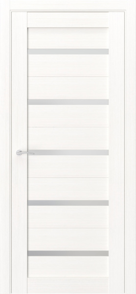 Межкомнатная дверь WestStyle RE 1 ДО Лиственница белая/ Сатинат белое 600х2000
