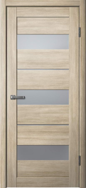 Межкомнатная дверь FlyDoors 200 ДО Ясень латте/ Мателюкс 600х2000