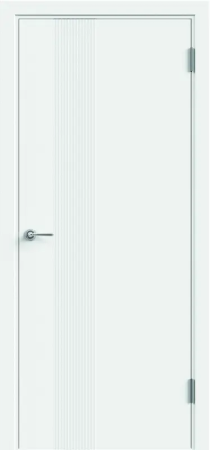 Межкомнатная дверь VellDoris FLAT LUX 3D 1 Белый 600х2000