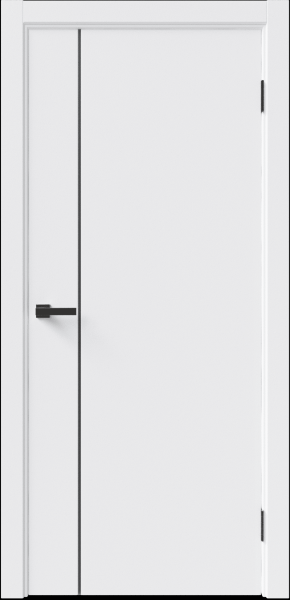 Межкомнатная дверь INFODOORS A-1 ДГ Эмалит Белый 600х2000