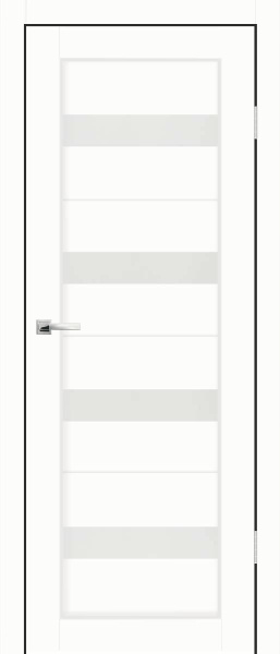 Межкомнатная дверь Synergy Адажио ДО Белый матовый/ Сатин 900х2000