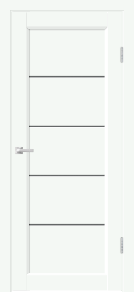 Межкомнатная дверь VellDoris STYLE 1 ДО EMALUX Эльбрус/ Мателюкс графит 900х2000