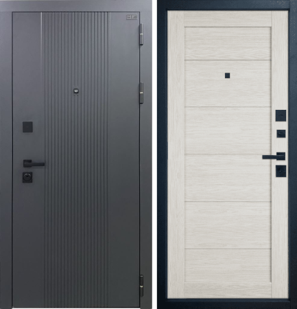 Входная дверь VFD Balance Twin Atum Pro 32 Sharkskin/ Artick Oak 960х2050 Левое