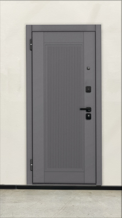 Входная дверь BOST Сенатор Графит/ Белый 970х2070 Правое