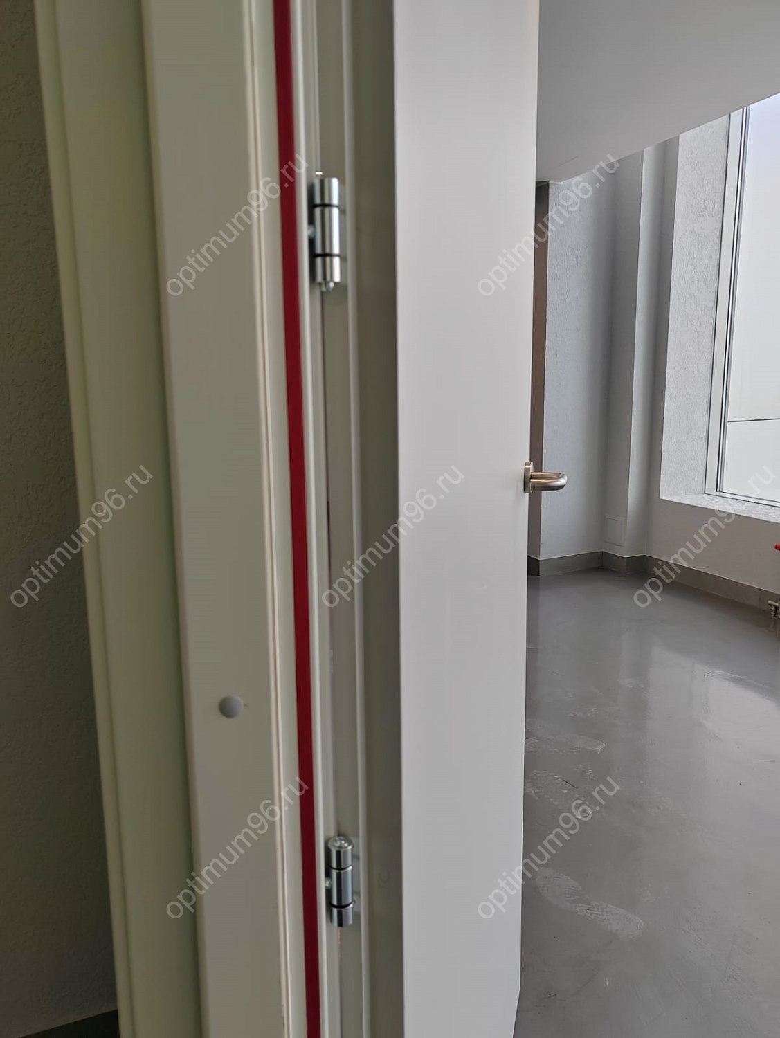 Противопожарные деревянные двери для БЦ Панорама