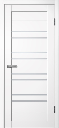 Межкомнатная дверь FlyDoors 282 Эмалит  Белый/ Мателюкс  900х2000