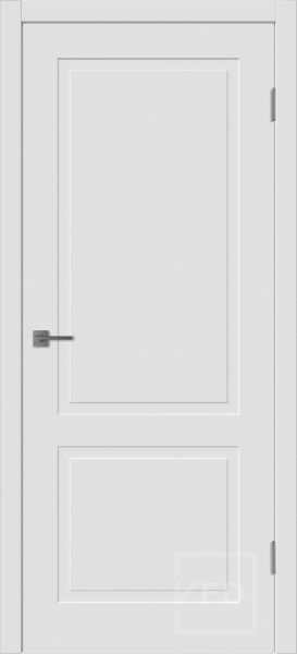 Межкомнатная дверь VFD Flat 2 Pro ДГ Polar 600х2000 (Врезка под замок)