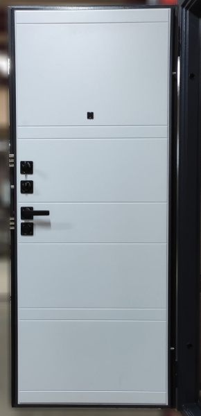 Входная дверь Берлога Ультра Марвин Букле графит синий