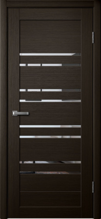 Межкомнатная дверь FlyDoors 282 ДО  Дуб мокко/ Зеркало  600х2000