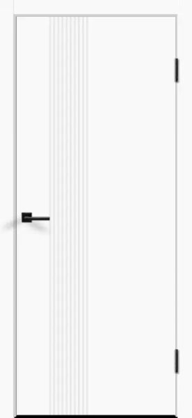 Межкомнатная дверь VellDoris SCANDI 3D 1 Белый 600х2000