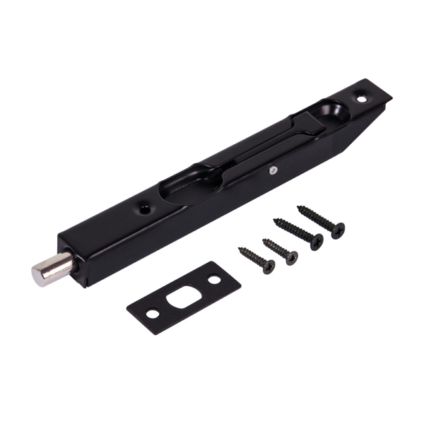 Шпингалет торцевой Apecs FB160-16 BL Черный