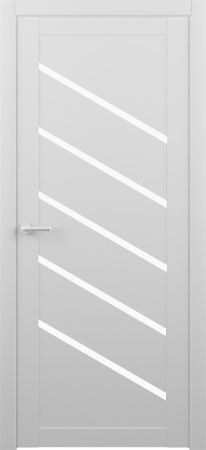 Межкомнатная дверь Albero Сингапур 5 ДО Кедр снежный/ Зеркало 600х2000