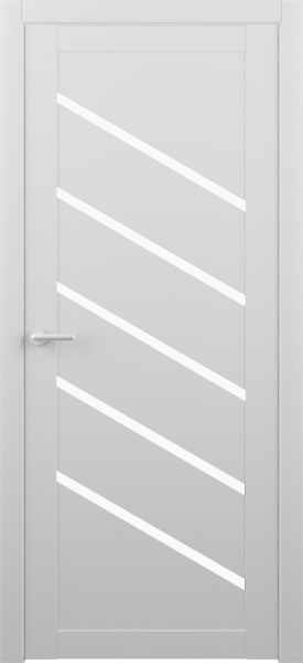 Межкомнатная дверь Albero Сингапур 5 ДО Кедр снежный/ Зеркало 600х2000