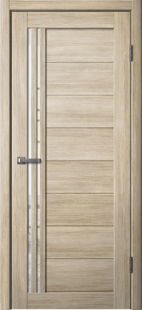 Межкомнатная дверь FlyDoors 270 ДО  Ясень латте/ Белый лакобель  800х2000