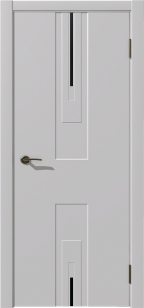 Межкомнатная дверь Дубрава Сибирь Крокус ДГ Серый 600х2000