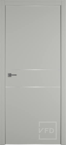 Межкомнатная дверь VFD Urban 2H Emalex Taupe/ кромка SE с 4-х сторон 900х2000 (Врезка под замок)