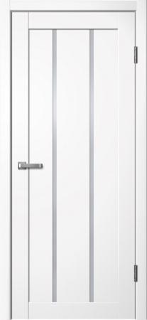 Межкомнатная дверь FlyDoors 274 Эмалит  Белый/ Зеркало  700х2000