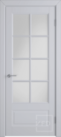 Межкомнатная дверь VFD Glanta Ett ДО Cotton/ White Cloud 900х2000