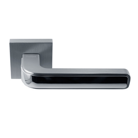 Дверная ручка Pallini Лондон PAL-Z03-S SC/PC Хром матовый/Хром палированный
